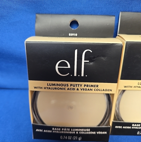 3pc Lot Elf Luminous Putty Primer With Hyaluronic Acid & Vegan Collagen 85910 - Picture 2 of 8